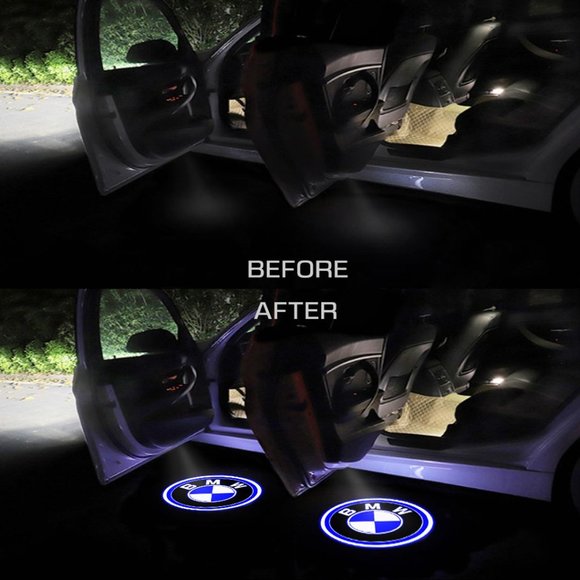 BMW Logo Ghost Shadow Light LED Laser Projectors - Picture 3 of 7